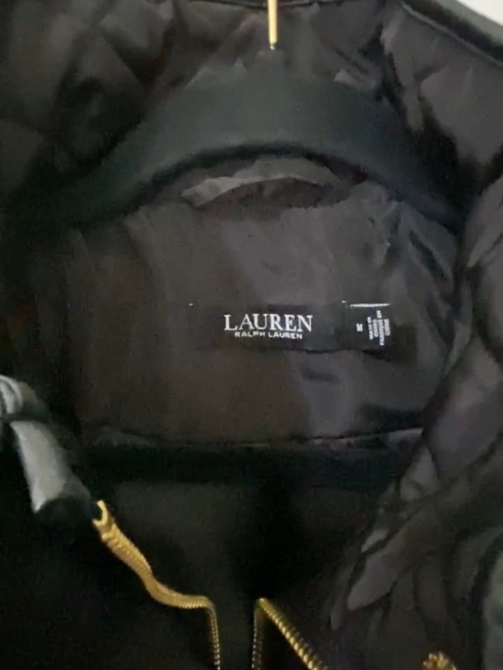 Ralph Lauren Crest-Patch Quilted Funnelneck Jacket - Picture 8 of 8